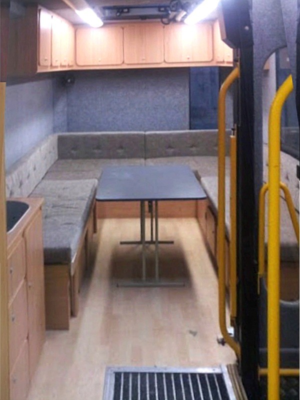 Upholstered Seating, Wardrobes, Cupboards & Kitchen Units fitted by Céide Campervan Conversions, Co. Donegal, North-West Ireland