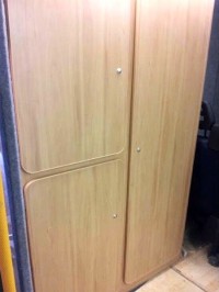 Upholstered Seating, Wardrobes, Cupboards & Kitchen Units fitted by Céide Campervan Conversions, Co. Donegal, North-West Ireland